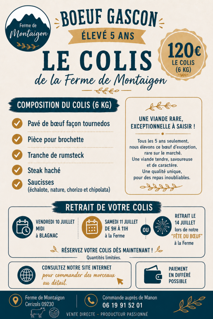 colis boeuf gascon